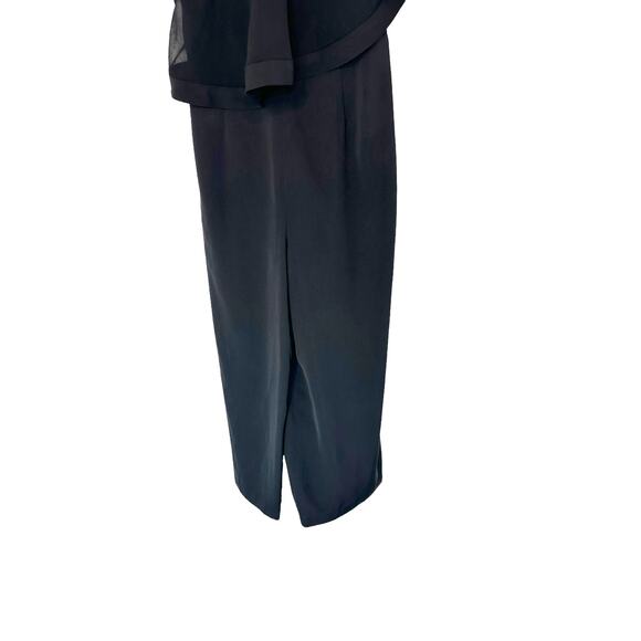 Keepsake The Label No Love One Shoulder Cropped Wide Leg Jumpsuit Size Small - Picture 5 of 10